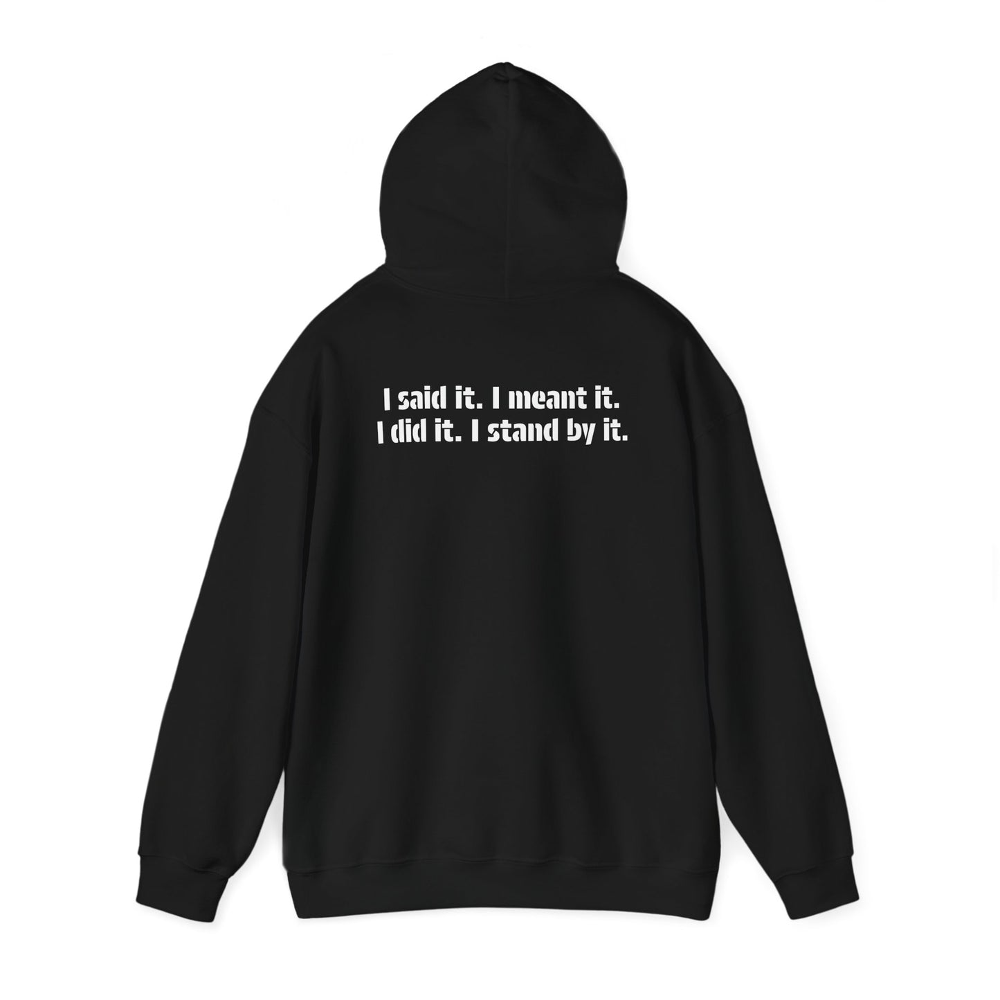 Integrity - Heavy Blend™ Hooded Sweatshirt - Black - Aethos Clothing