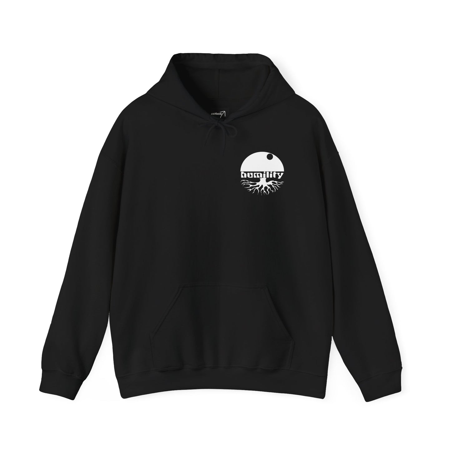 Humility - Heavy Blend™ Hooded Sweatshirt - Black - Aethos Clothing
