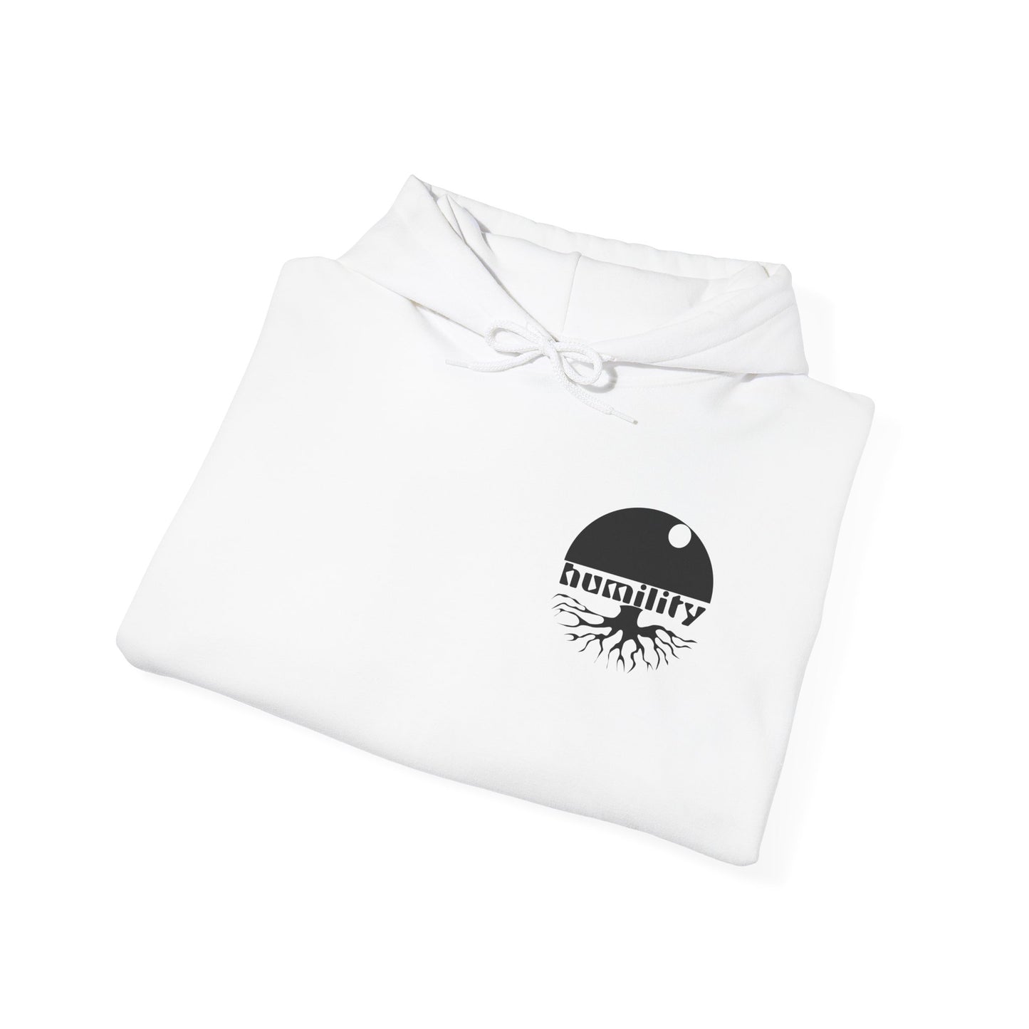 Humility - Heavy Blend™ Hooded Sweatshirt - White - Aethos Clothing