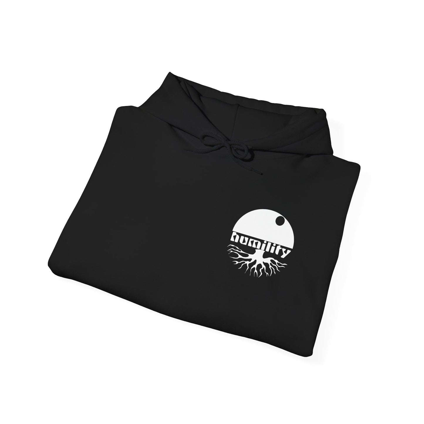 Humility - Heavy Blend™ Hooded Sweatshirt - Black - Aethos Clothing