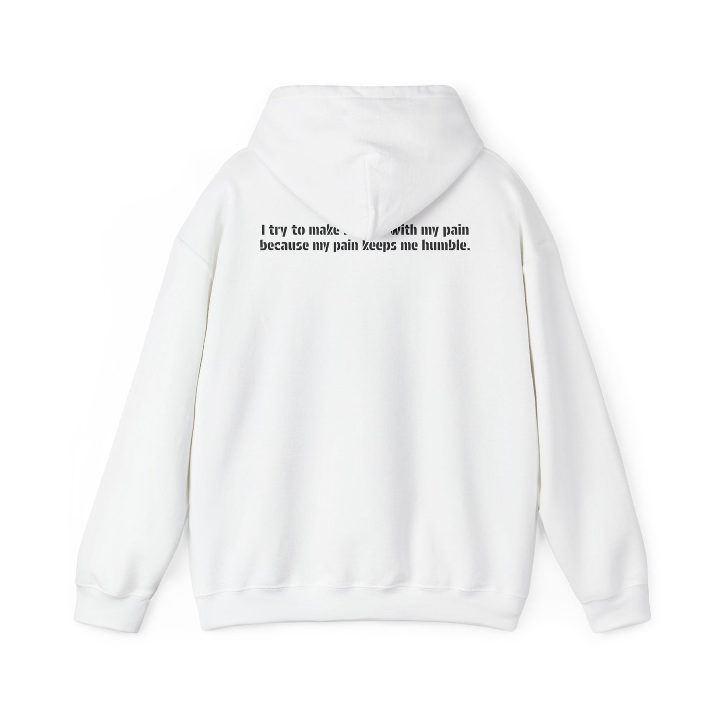 Humility - Heavy Blend™ Hooded Sweatshirt - White - Aethos Clothing