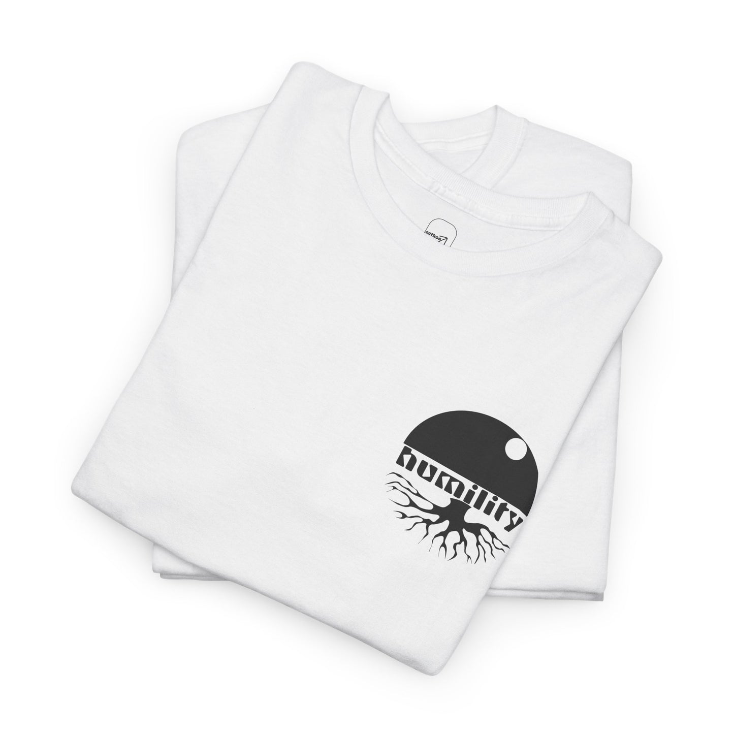 Humility - Unisex Heavy Cotton Tee - White - Aethos Clothing