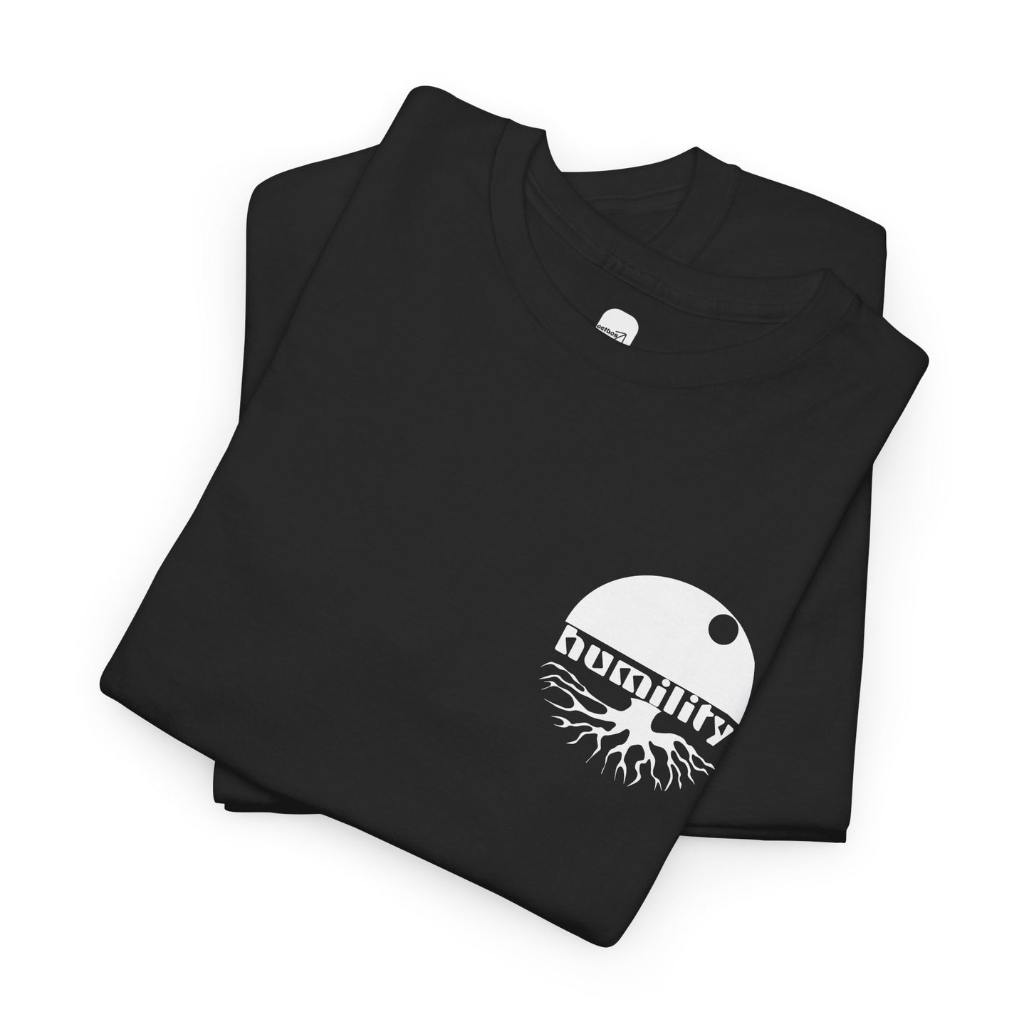 Humility - Unisex Heavy Cotton Tee - Black - Aethos Clothing